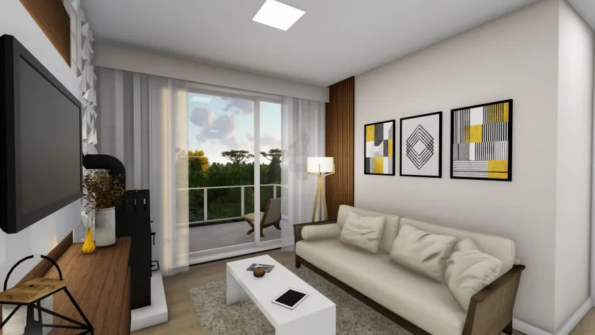 Apartamento 1 quarto para venda no bairro Centro  em Canela