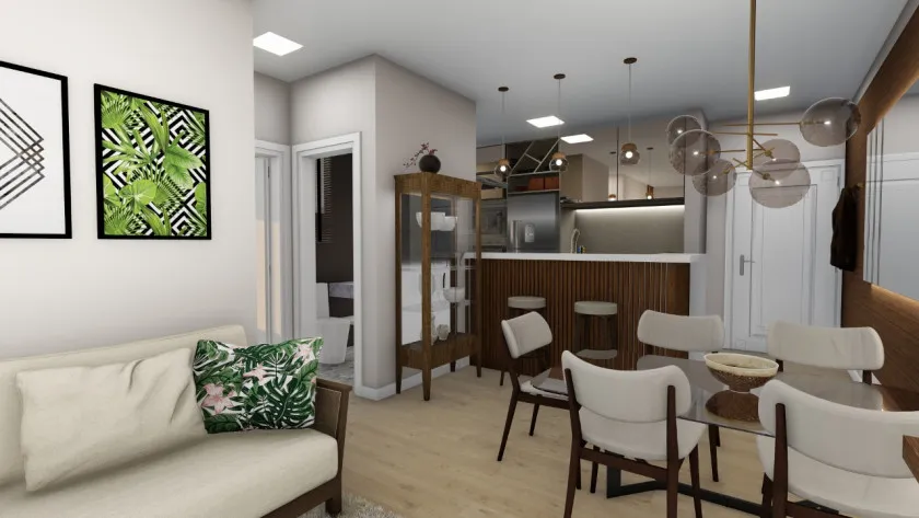 Apartamento 1 quarto para venda no bairro Centro  em Canela