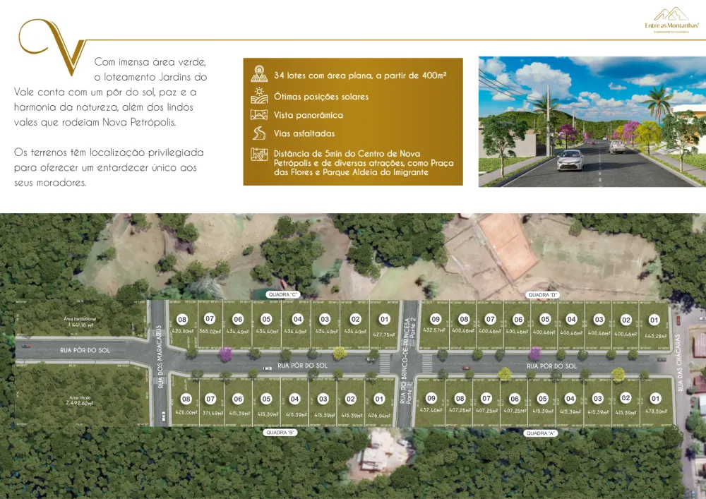 Lote para venda no bairro Logradouro em Nova Petrópolis