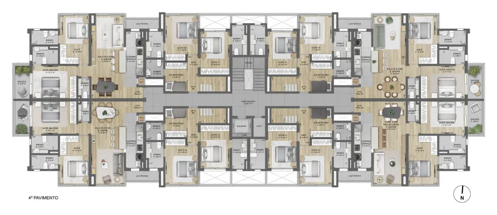 Duplex para venda no bairro Belvedere em Gramado