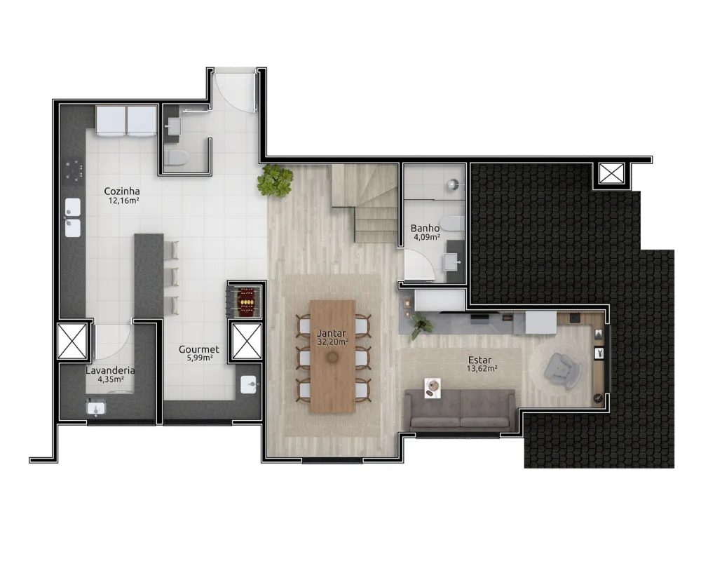 Apartamento para venda no bairro Planalto em Gramado