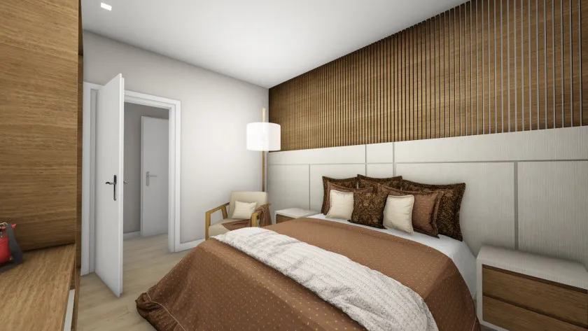 Apartamento 1 quarto para venda no bairro Centro  em Canela