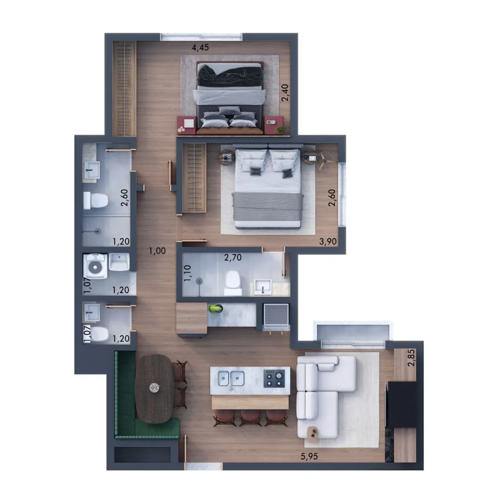 Apartamento para venda no bairro Portico em Gramado