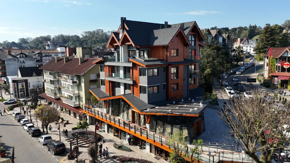 Apartamento 2 quartos sendo 1 suíte para venda no bairro Centro em Gramado