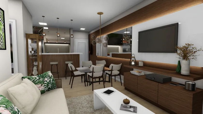 Apartamento 1 quarto para venda no bairro Centro  em Canela