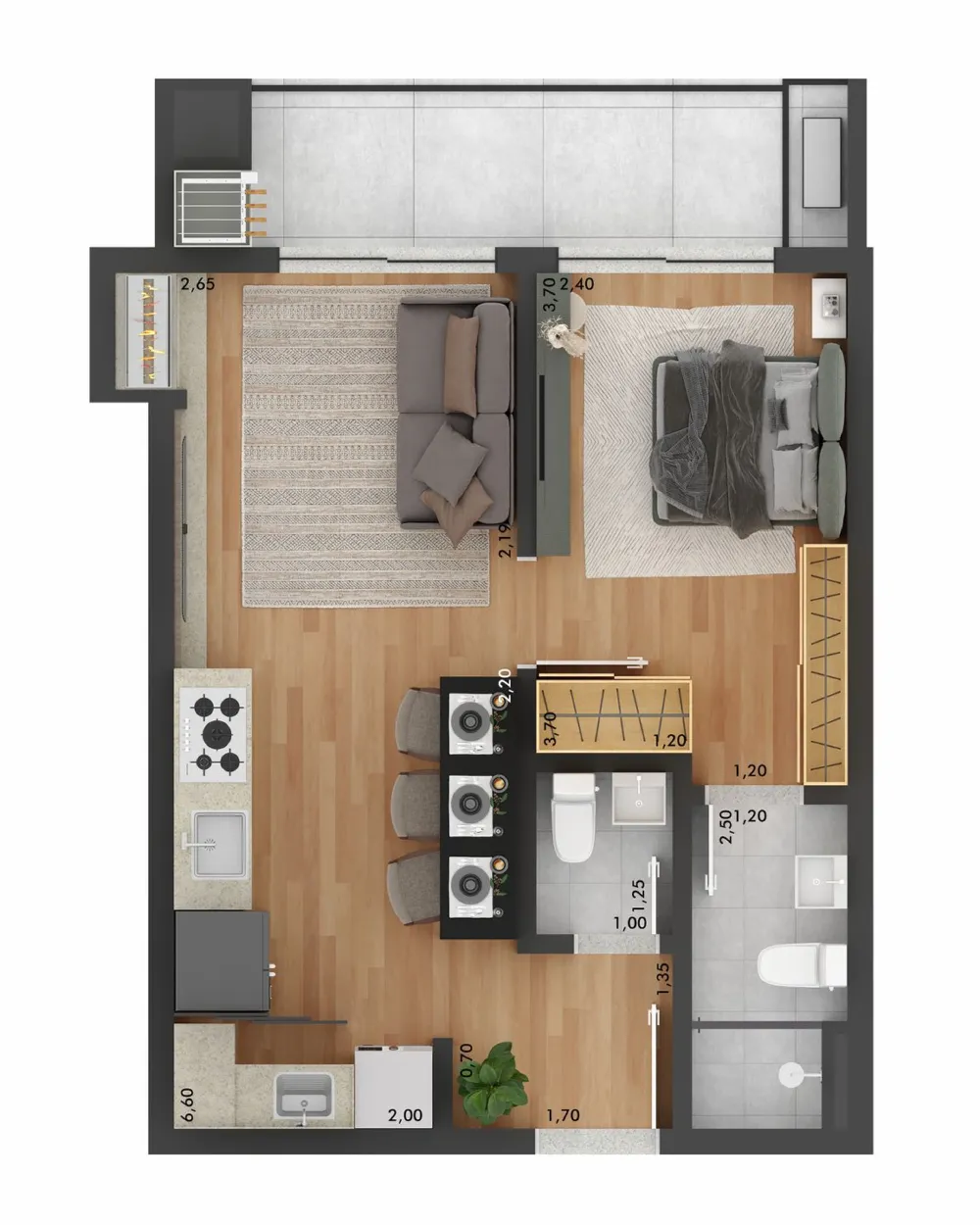 Apartamento para venda no bairro Portico em Gramado