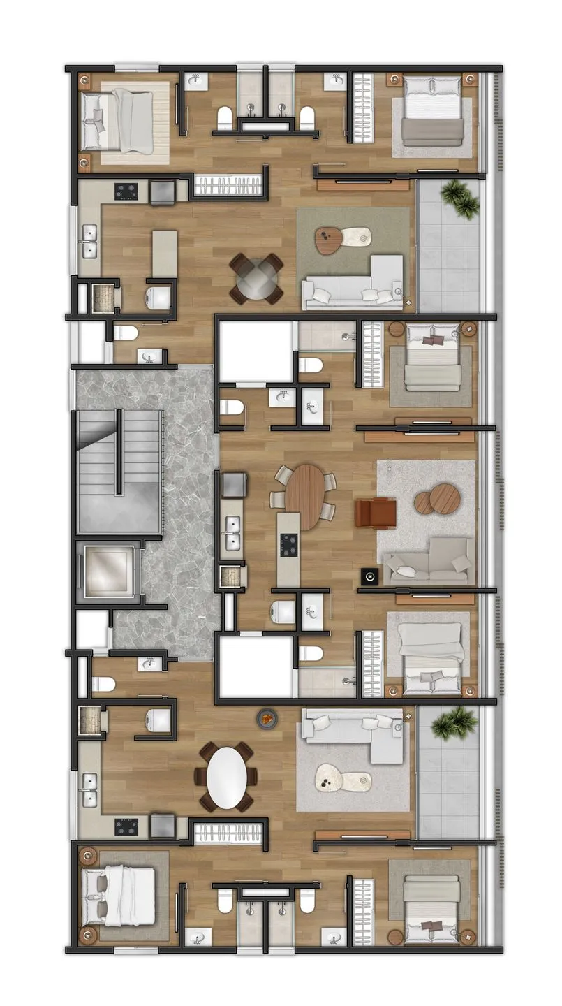 Apartamento para venda no bairro Bavaria em Gramado