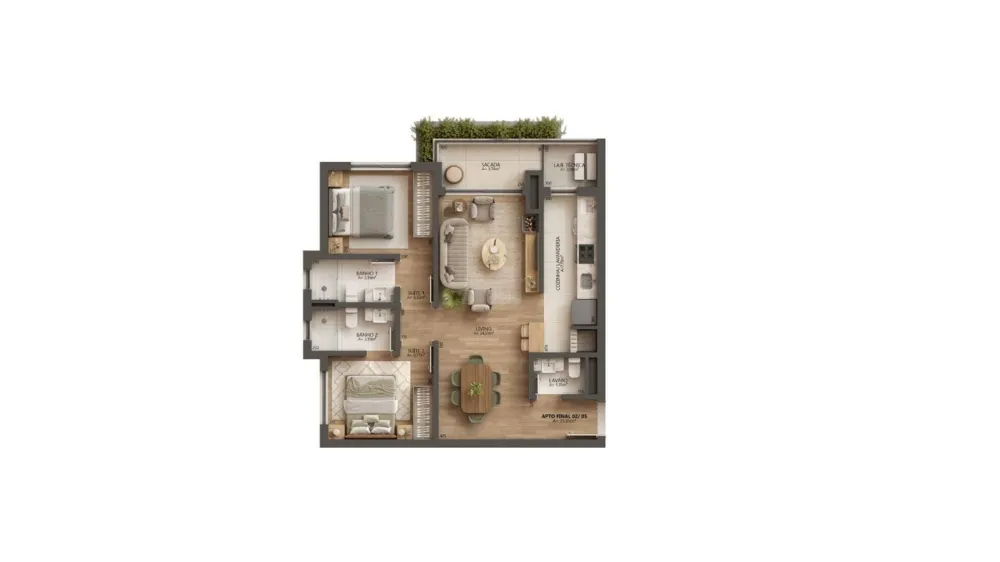 Apartamento para venda no bairro Bavaria em Gramado