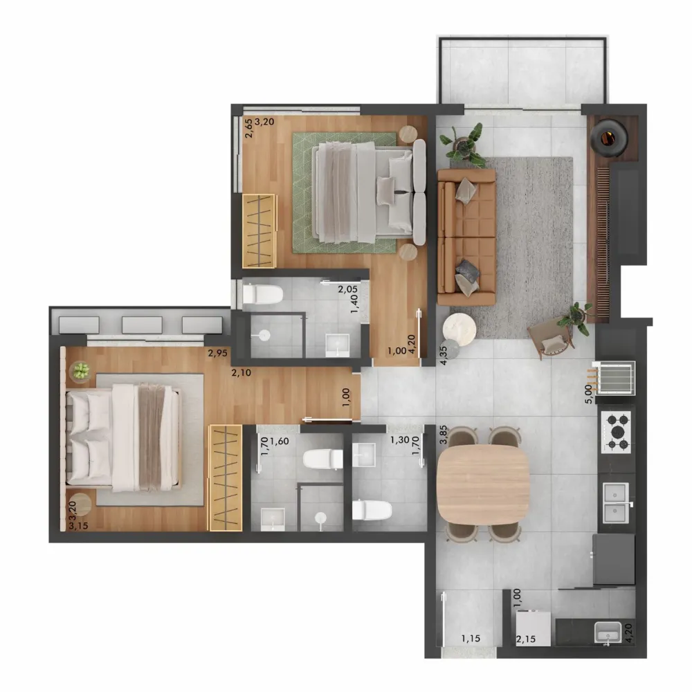 Apartamento para venda no bairro Portico em Gramado