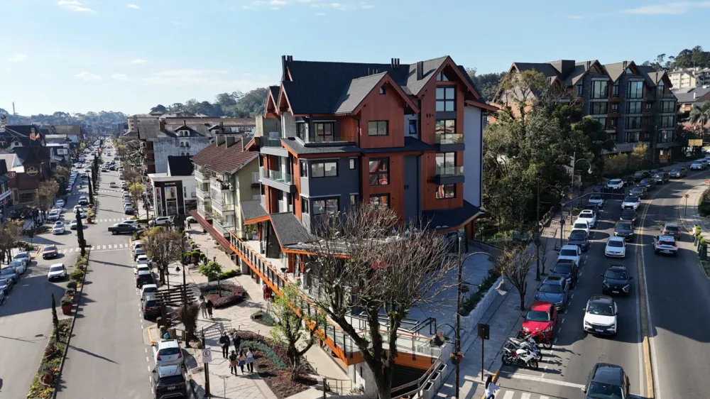 Apartamento 2 quartos sendo 1 suíte para venda no bairro Centro em Gramado