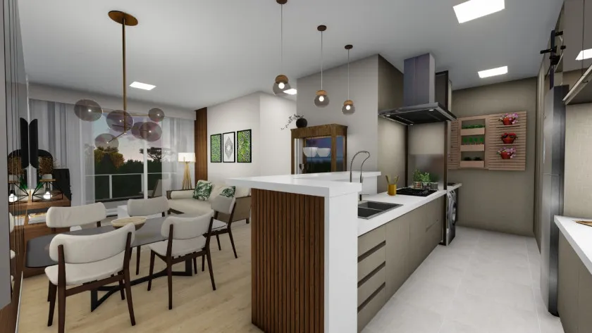 Apartamento 1 quarto para venda no bairro Centro  em Canela