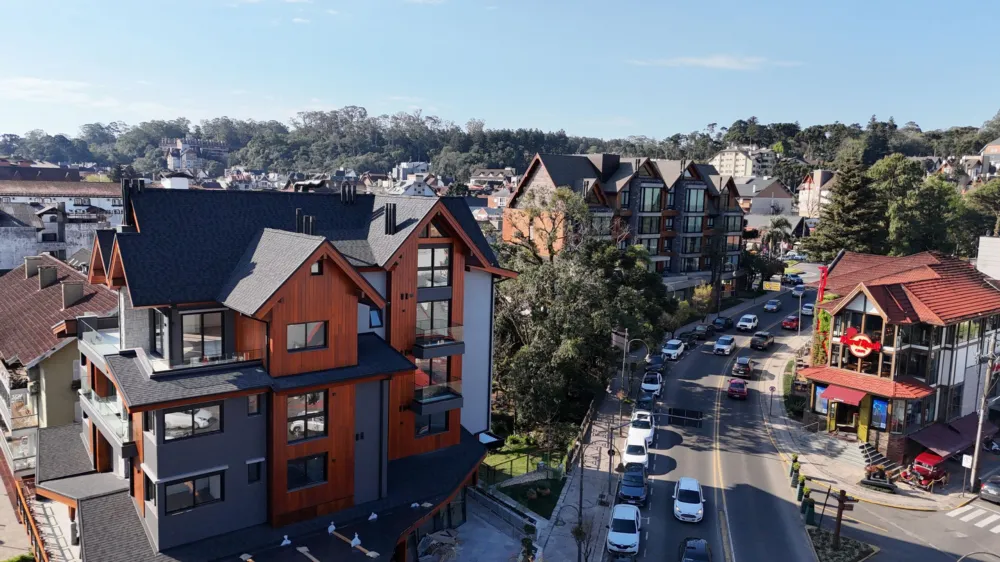 Apartamento 2 quartos sendo 1 suíte para venda no bairro Centro em Gramado