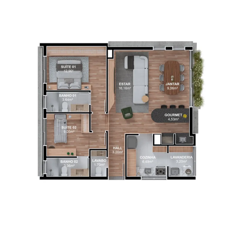Apartamento para venda no bairro Carniel em Gramado