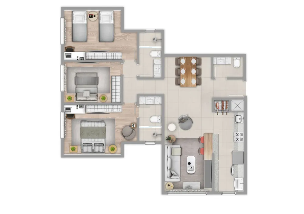 Apartamento para venda no bairro Carniel em Gramado
