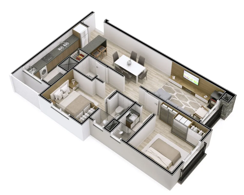 Apartamento para venda no bairro Planalto em Gramado