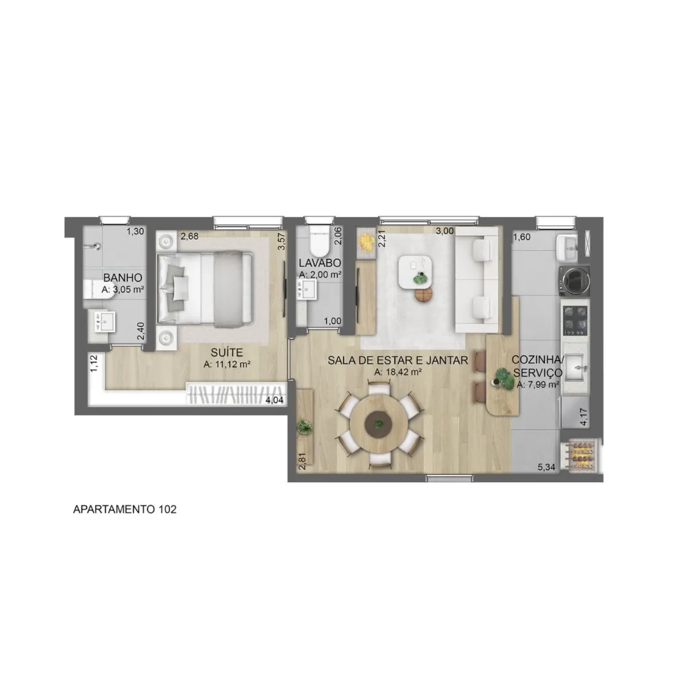 Apartamento para venda no bairro Centro em Gramado