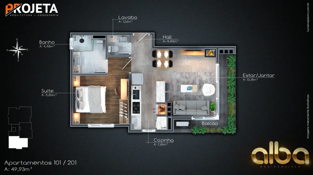 Apartamento para venda no bairro Carniel em Gramado