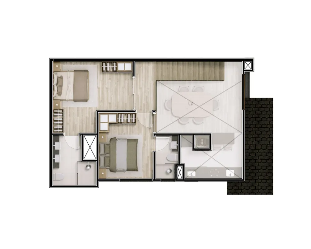 Apartamento para venda no bairro Planalto em Gramado